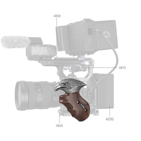 SmallRig 4817 ImageGrip - lewostronny, obrotowy uchwyt, przykład użycia